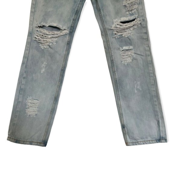 COPY - One Teaspoon Womens Awesome Baggies Low Waist Relaxed Leg Jeans Sz 28 - Picture 4 of 11